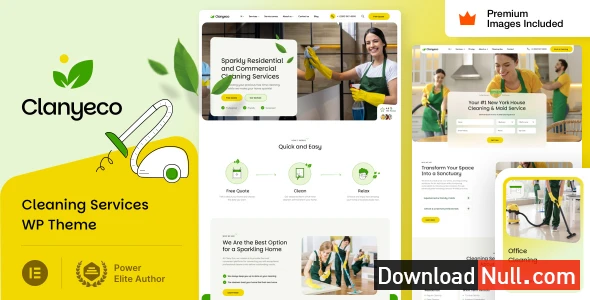 ClanyEco – Cleaning Services WordPress Theme