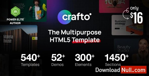 Crafto – The Multipurpose HTML5 Template