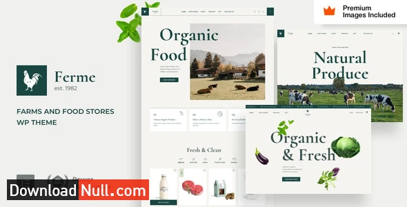 Ferme – Food Store & Farm WooCommerce WordPress Theme