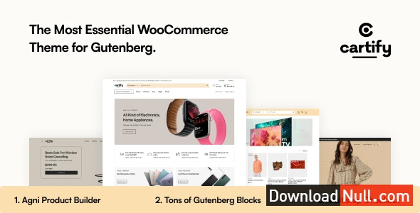 Cartify – WooCommerce Gutenberg WordPress Theme