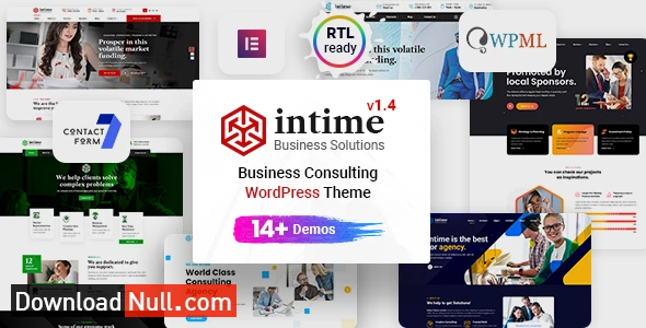 Intime – Business Consulting WordPress Theme