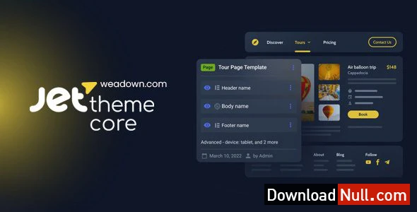 JetThemeCore for Elementor WordPress Plugin