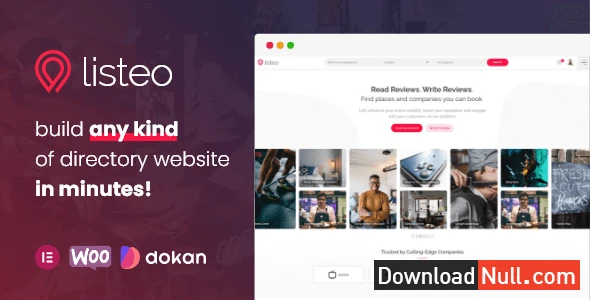 LISTEO – DIRECTORY & LISTINGS WITH BOOKING