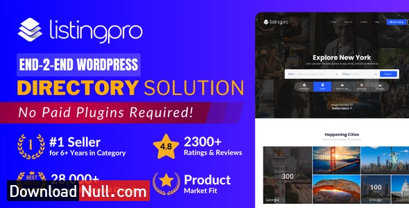 ListingPro – Directory & Listing WordPress Theme