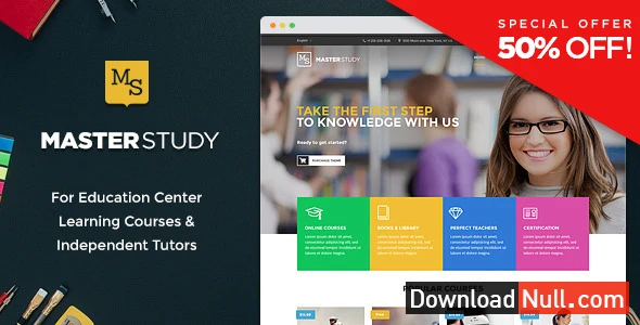 Masterstudy – Education WordPress Theme