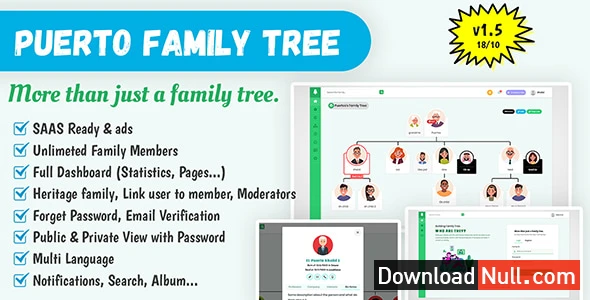 Puerto Family Tree Builder