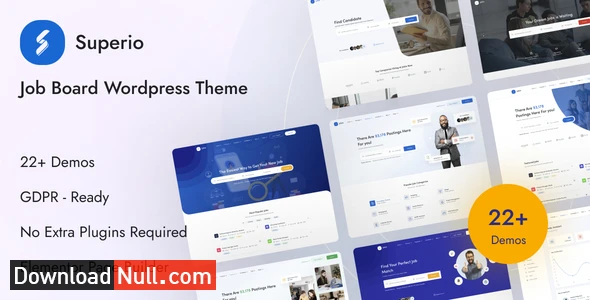 Superio – Job Board WordPress Theme