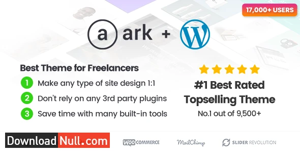 The Ark | WordPress Theme made for Freelancers