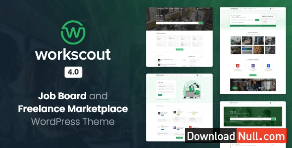 WorkScout – Job Board & Freelance Marketplace WordPress Theme